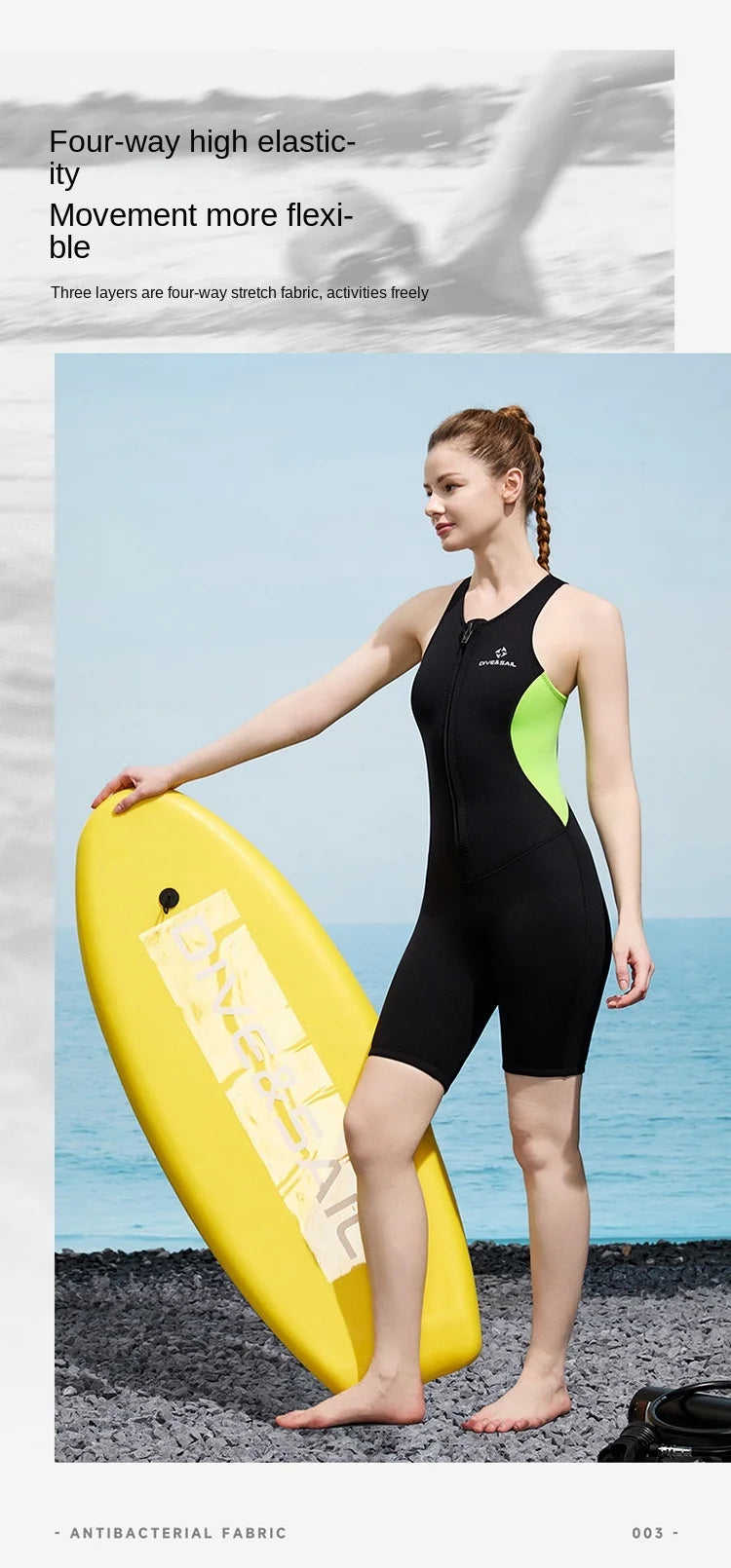 2MM Diving Pants Sunscreen Cold Proof Warm Men Women Neoprene Diving Vest Sleeveless Wetsuit Top Surfing Snorkeling