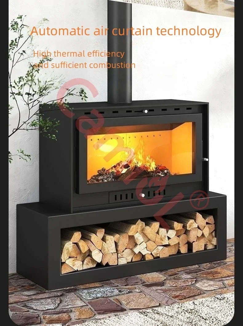 European Quality Cast Iron Fireplace Gas Fire Place Classic Design Cast Iron Material Made Long-lasting Wood Burning Fireplaces