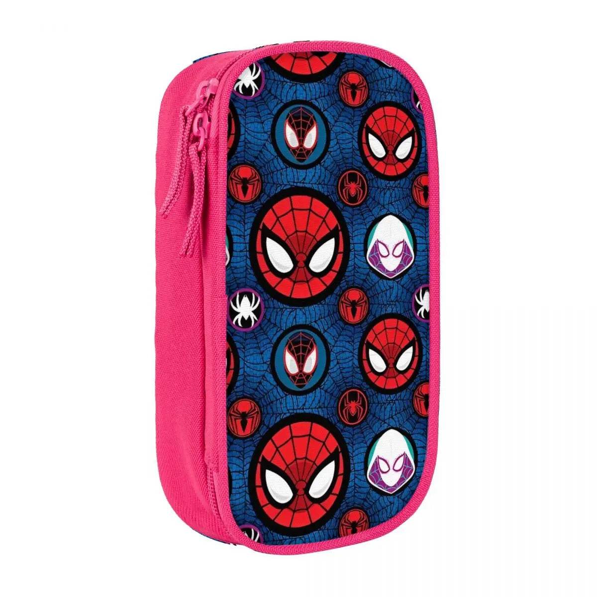 Spider-man Pencil Cases Pen Box Pencil Bags Kids Big Capacity School Supplies Zipper Pencilcases - AIAZ