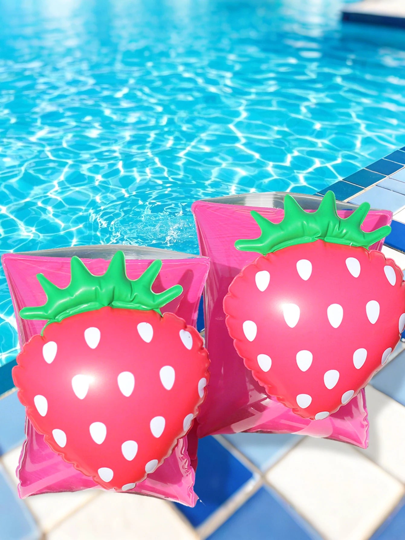 1PC cartoon inflatable swimming arm loop water sleeve, universal for children and adults, used for pool safety