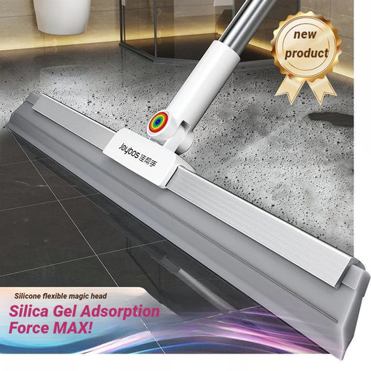 Silicone Scraper Mop Wiper 50cm Joybos Multi-Surface Floor Scrubber Broom Magic Wipers For Kitchen Bathroom Home Cleaning Tool