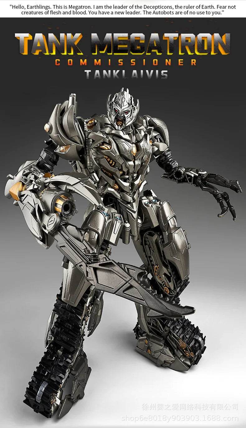 30cm Transformation Megatron Optimus Prime Bumblebee Deformation Movie G1 Anime Figure Action Figure Alloy Robot Mode Toys Gifts - AIAZ