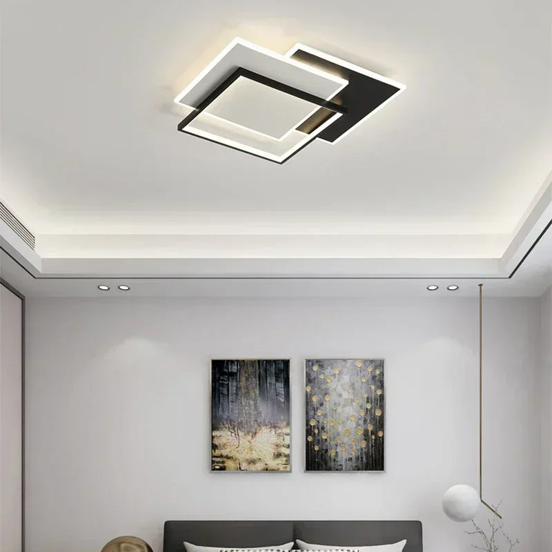 Modern LED Ceiling Lamps Simplicity for Living Room Decor Bedroom Lights Nordic Kitchen Home Decor Indoor Lighting Fixture