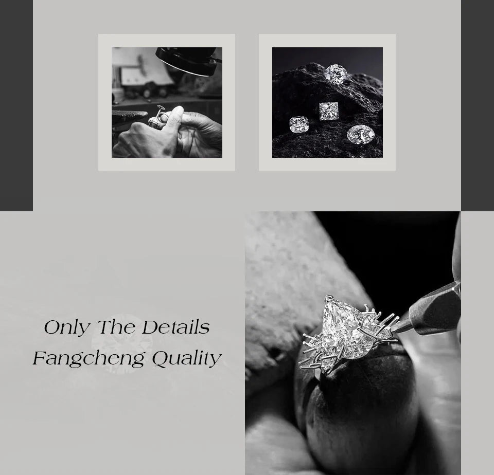 ATTAGEMS Full Moissanite Luxury Bracelet D VVS1 For Women Real S925 Sterling Silver Gold Plated Lucky Engagement Wedding Jewelry