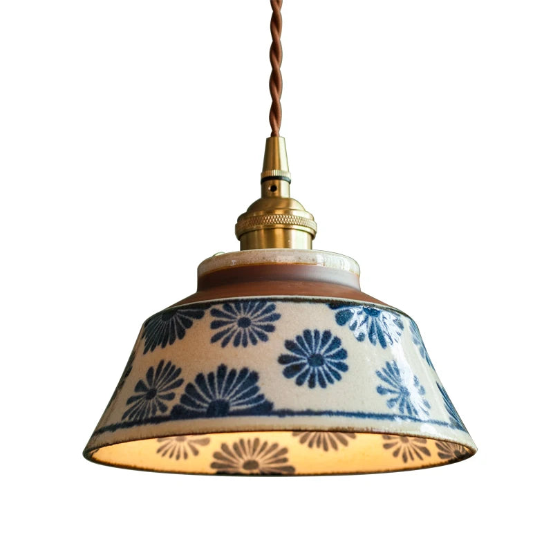 IWHD 2024 New Style Nordic Modern LED Pendant Lights Fixtures 4W Bedroom Dinning Living Room Ceramic Beside Lamp Hanglamp