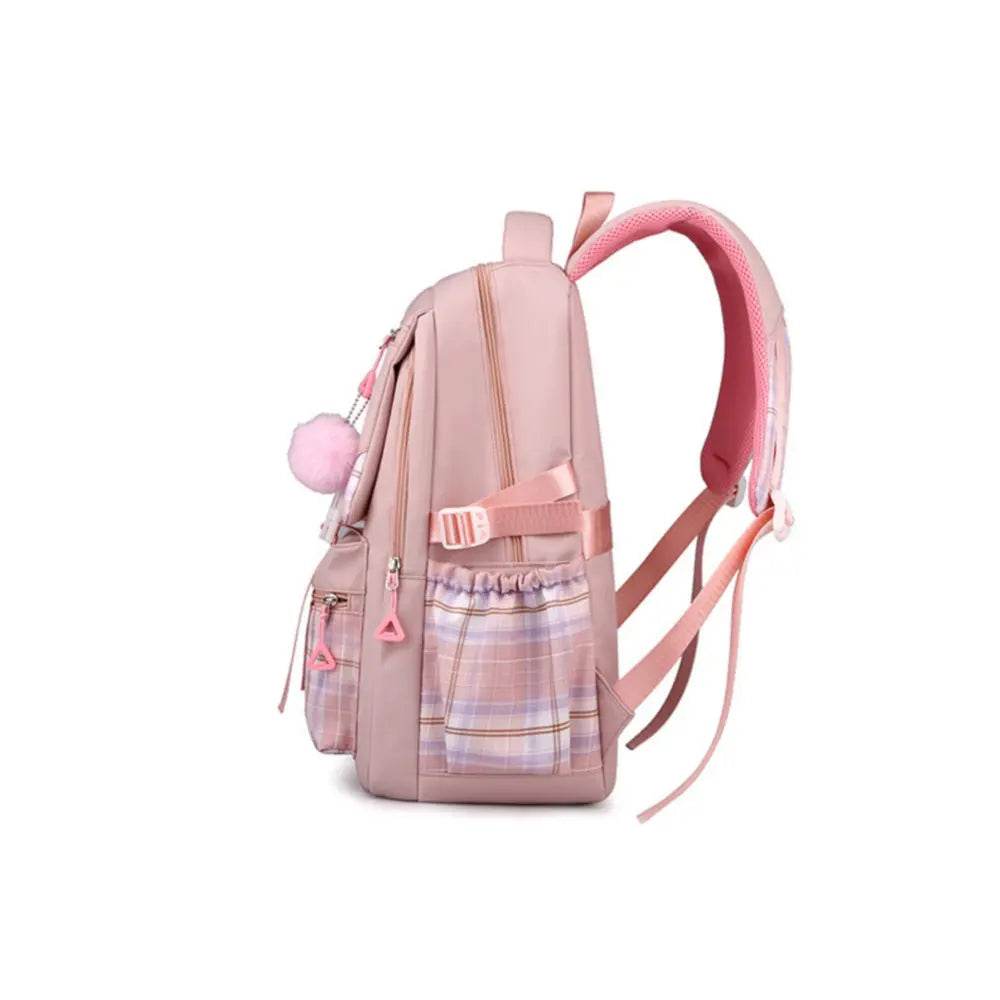 hellokitty Hello Kitty Backpack Female Japanese Cute Primary School Junior High School Large Capacity School Bag - AIAZ