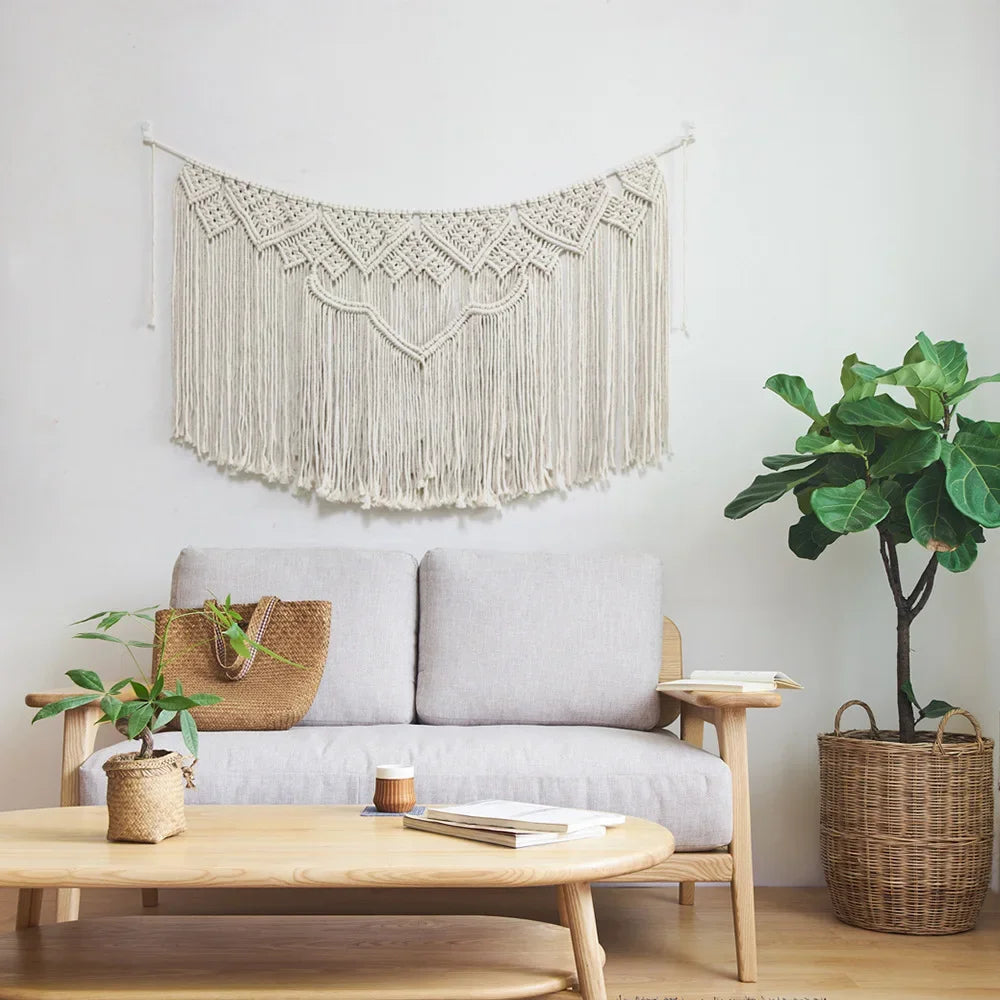 Wall Decoration Handwoven Tapestry Home Wall Decor Background Wall Decor Bohemian Hanging Decoration Wedding Decoration