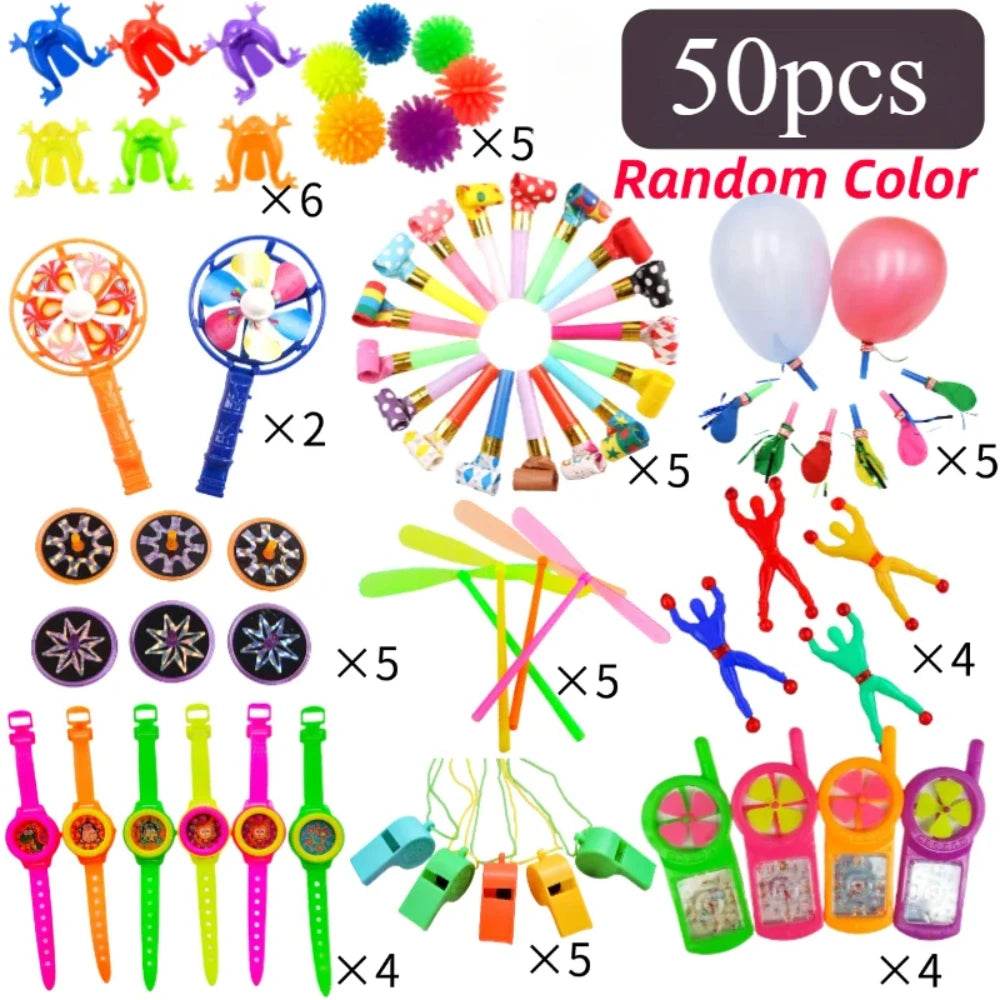 40-150 Pcs Kids Birthday Party Favors Pinata Guest Gift Assortment Giveaway Pinata Stuffed Bulk Kids Toys Gifts - AIAZ
