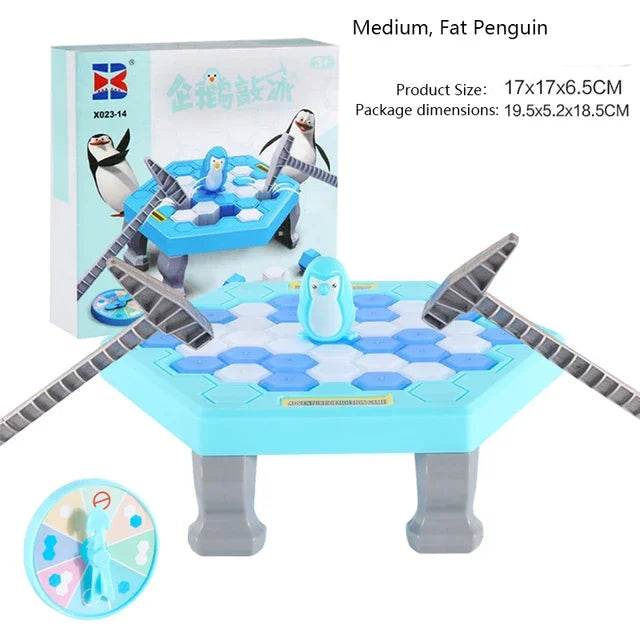 Penguin Breaking Ice Table Game Parent-child Interactive Puzzle Toys party game for kids juegos family games Birthday gift toys - AIAZ