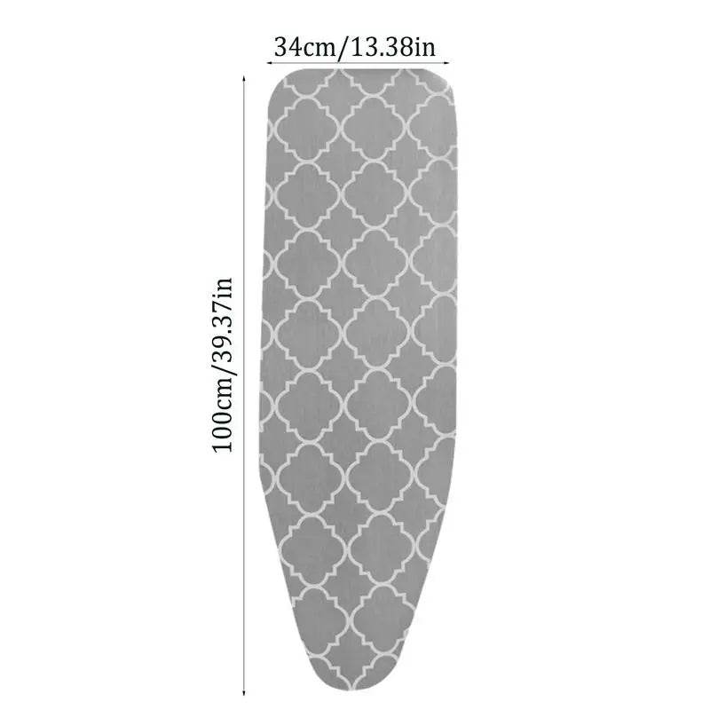 Standard Ironing Board Cover Thick Scorch Resistant Iron Board Pad Durable Iron Pad With Elastic Edge Heat-Reflective Iron Pad - AIAZ