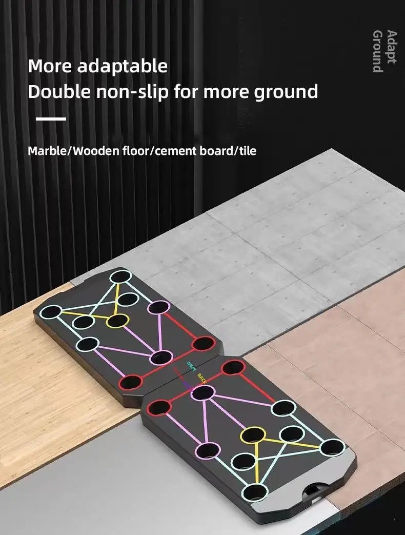 Folding Push-up Board Support Muscle Exercise Multifunctional Table Portable Fitness Equipment Abdominal Enhancement Support