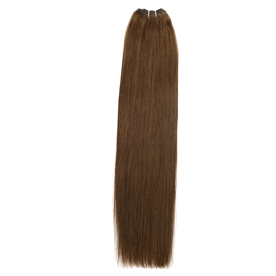 Russian Human Hair Bundles Weft 100% Remy Human Hair Weaves 100G /50G Hair Weaving Braiding Natural Straight Hair