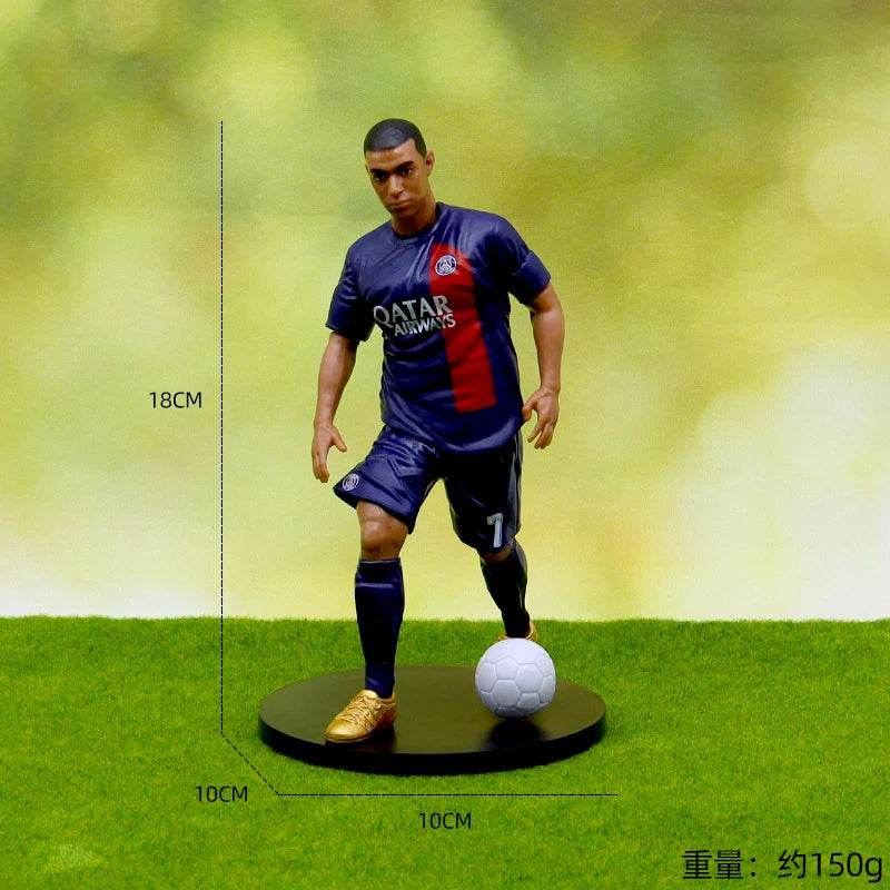 C.Ronaldo Messi Mbappe star of football figurines, fan supplies, and souvenirs for Real Madrid and Barcelona - AIAZ