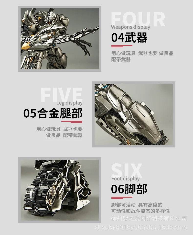 30cm Transformation Megatron Optimus Prime Bumblebee Deformation Movie G1 Anime Figure Action Figure Alloy Robot Mode Toys Gifts - AIAZ