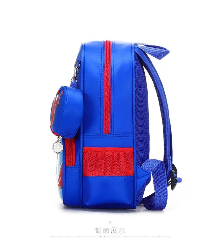 New Children School Bag Boys Girls Spider Man Cartoon Kindergarten Schoolbags Kids Orthopedic Backpacks 4-13 Year - AIAZ