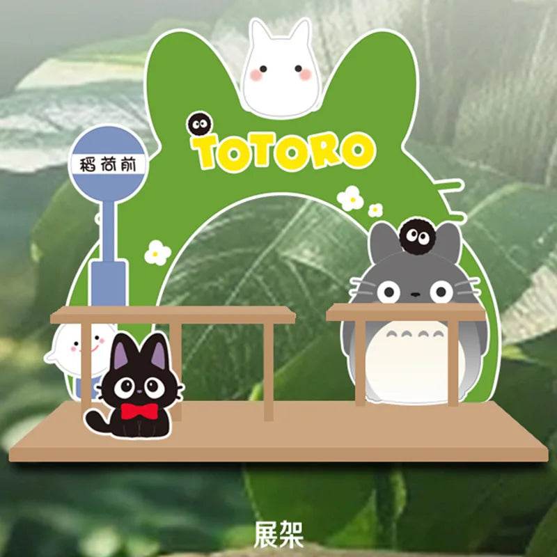 Kawaii Totoro Blind Box Hayao Miyazaki Anime Fairy Tale Elves Mysterious Box Anime Model Kids Birthday Gift Bedroom Home Decor - AIAZ