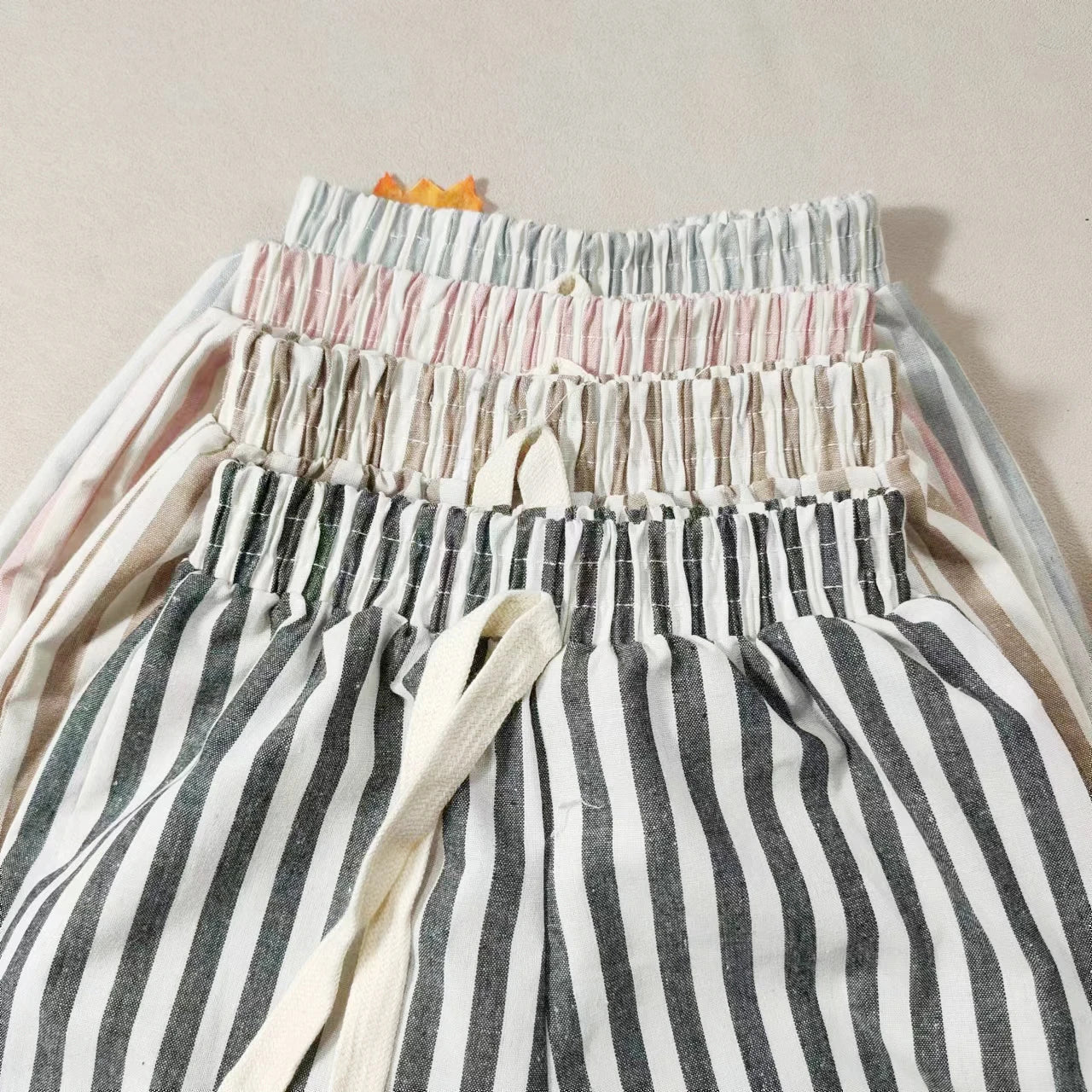 Children's Shorts Children's Pants Single Item Pants Pure Cotton Boys Casual Pants Girls Shorts Baby Jackets Pants British Style