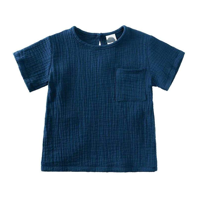 2 Pieces Babies Outfit Set Cotton Newborn Baby Girl Clothes Boys Toddler Romper T-shirts and Shorts Infant Design Soft Clothes