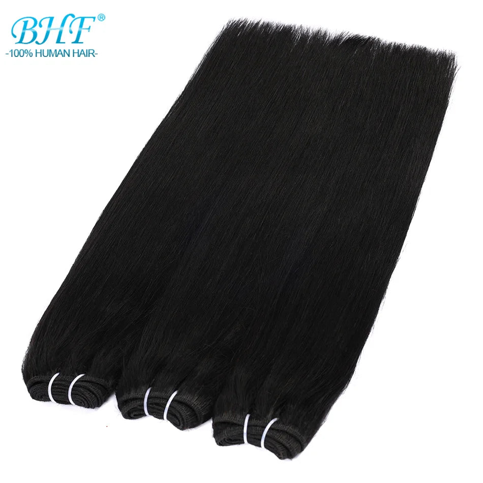Russian Human Hair Bundles Weft 100% Remy Human Hair Weaves 100G /50G Hair Weaving Braiding Natural Straight Hair