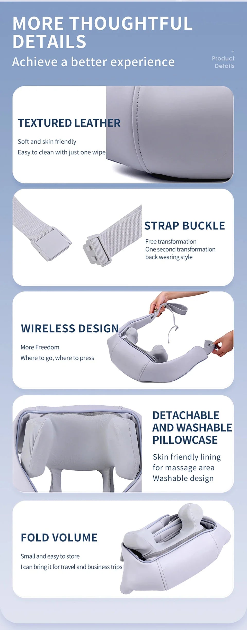 Dropship Product 2023 Multifunctional Neck And Shoulder Massager Lifegoods Shiatsu Electric Shoulder and Neck Massage Shawl