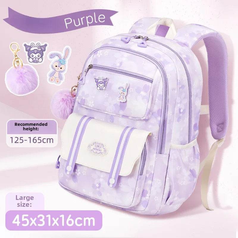 School Bags for Girls Primary School Backpacks Kids Waterproof Princess Backpack Children Cute Bookbag Mochilas Para Estudiantes - AIAZ