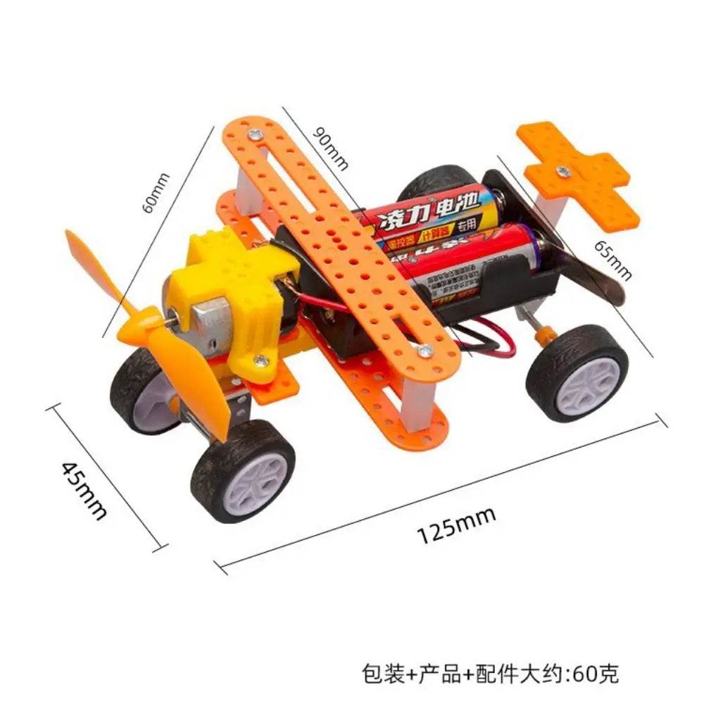 Toys for children robot science Creative Inventions Motor Ability Of Children Active Thinking DIY Electronic Kit Technology Toys - AIAZ