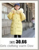 -30 degree Winter Ski Suit Plus Velvet Baby Jumpsuit Boy Overalls Warm Kids toddler girl Clothes Children Clothing coat overcoat