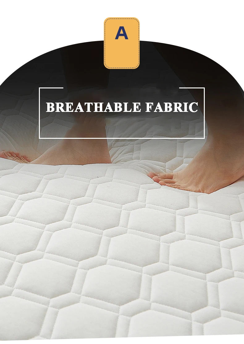 Household Thickened Foldable Tatami Cotton Mattress Cushion Non-Slip Mat for Home Student  Dormitory hotel Single Double Bed