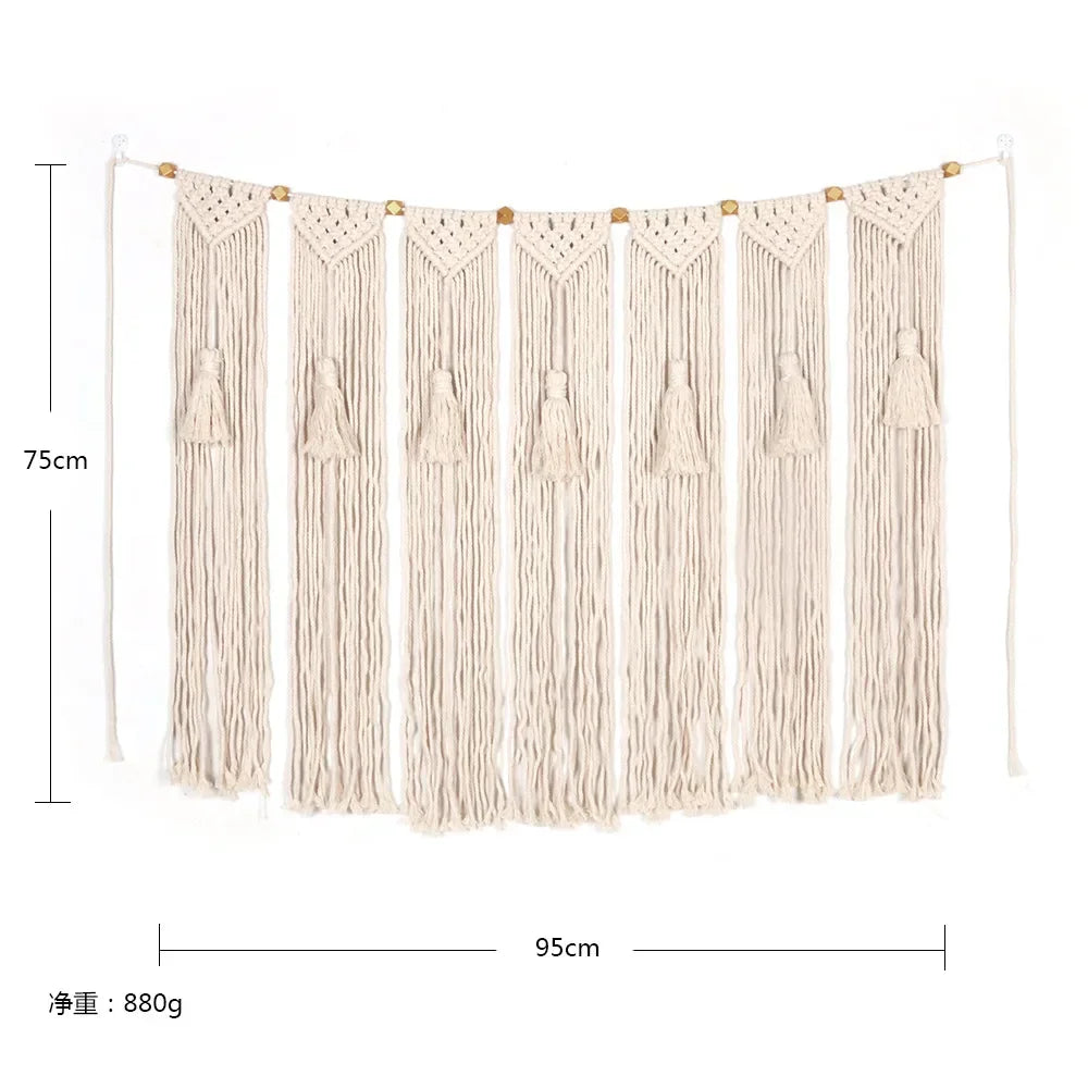 Wall Decoration Handwoven Tapestry Home Wall Decor Background Wall Decor Bohemian Hanging Decoration Wedding Decoration