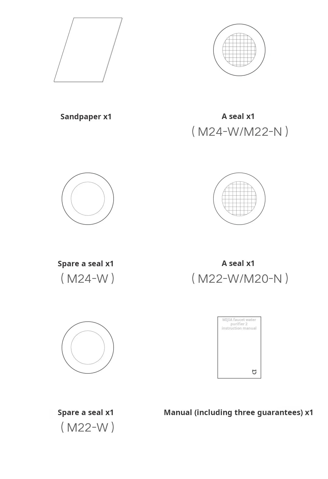 2024 New XIAOMI Mijia Faucet Water Purifier 2 Household Kitchen Tap Visible Water Filter Activated Carbon Percolator System