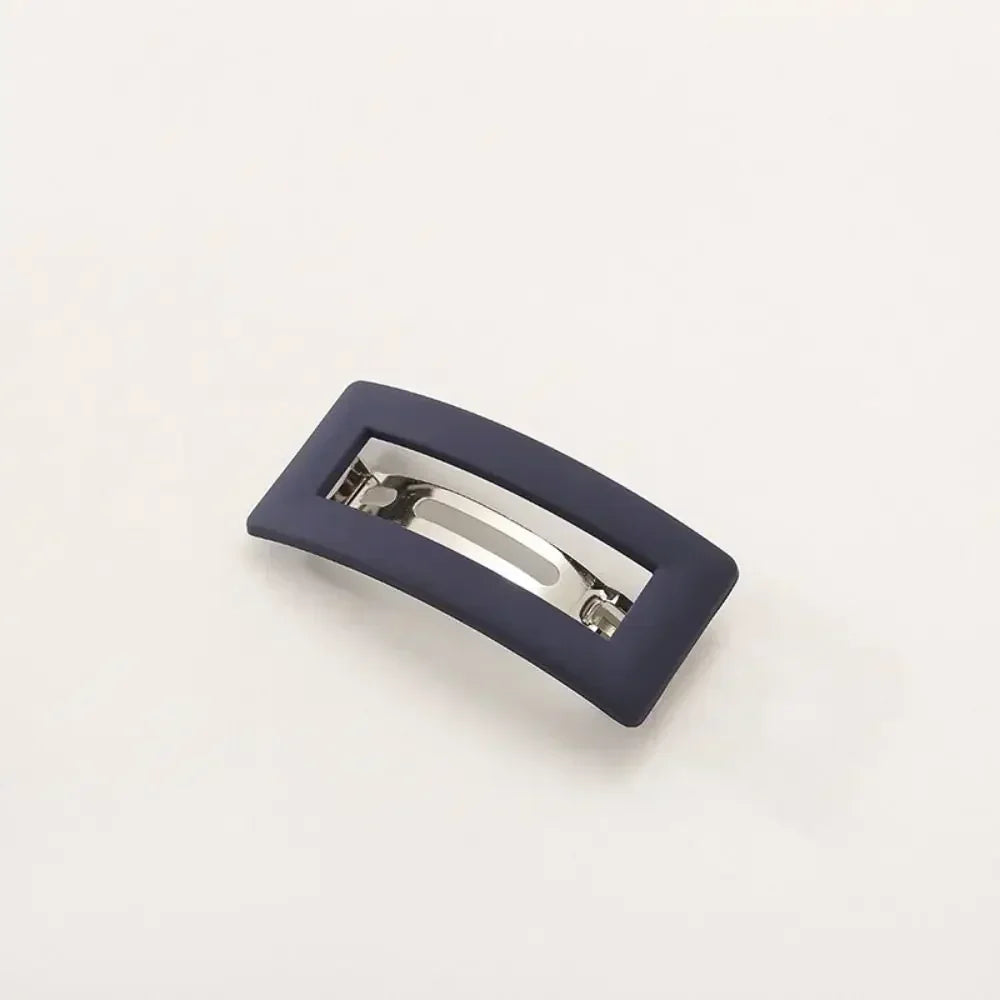 New Korean Matte Spring Hair Clip Claw Elegant Hairgrips Ponytail Holder Barrettes For Women Girls Hairpins Hair Accessories