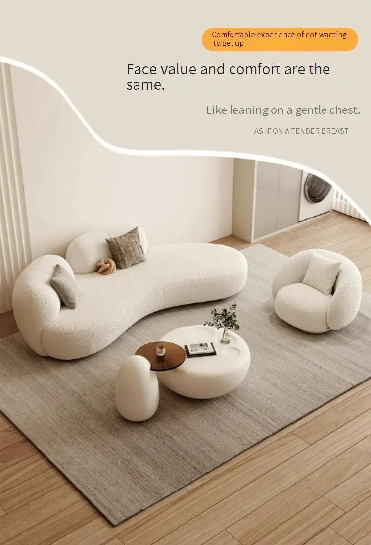 Lazy Luxury Living Room Sofas Modern Double Accent Lounge Sofas Designer Comfortable Divani Da Soggiorno Home Decoration