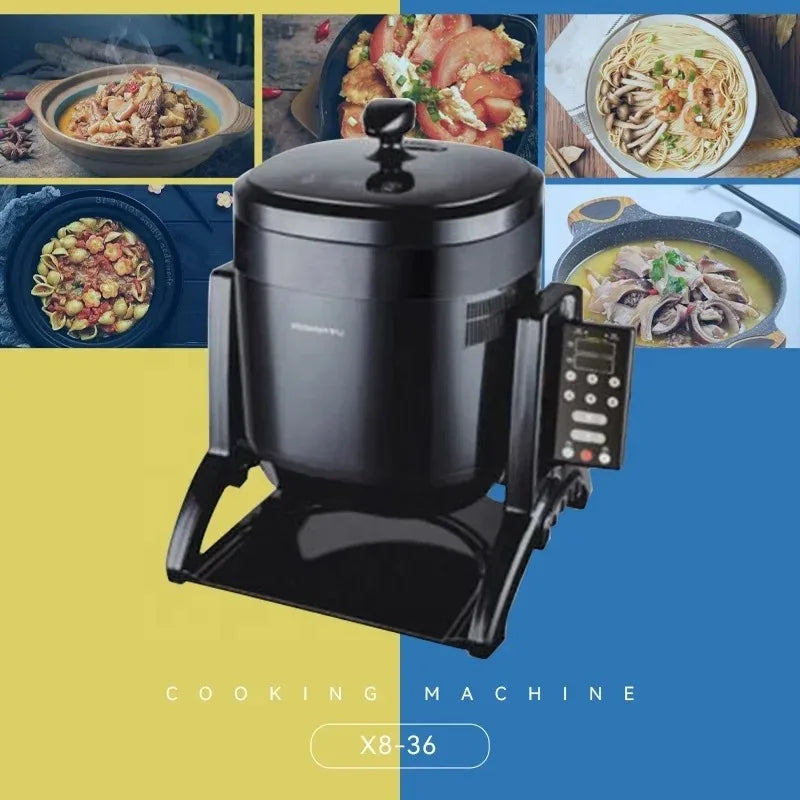 Cooking Robot Latest High Quality Fully Automatic Commercial Kitchen Multifunctional Cooking Machine