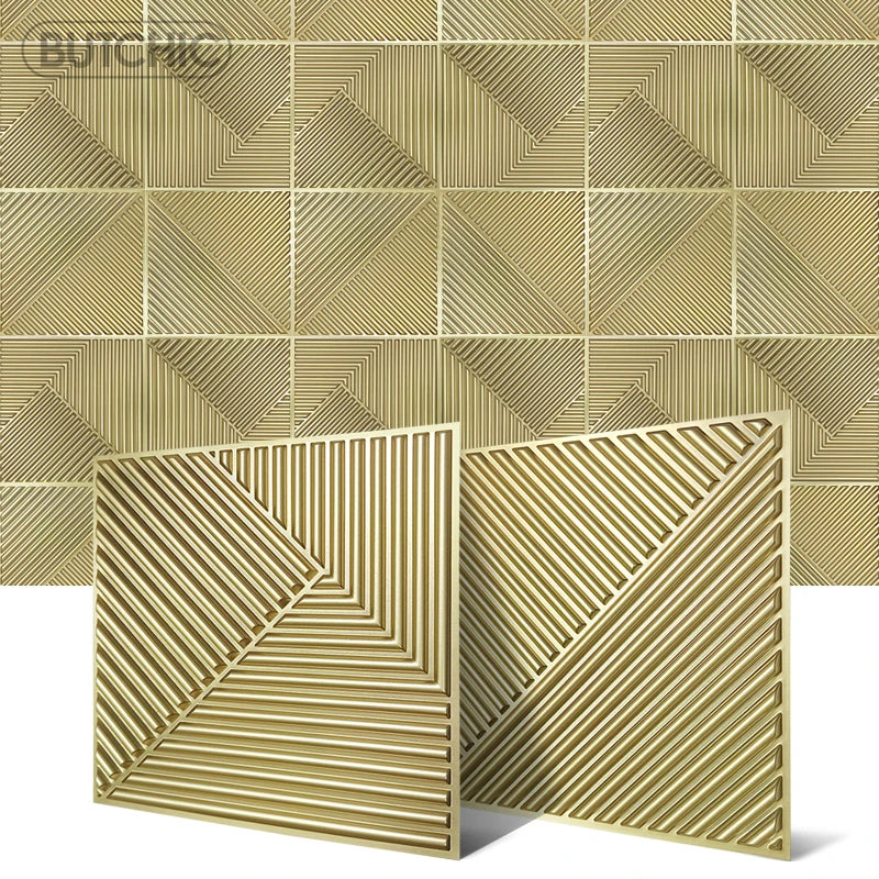 30x30cm 3D three-dimensional wall sticker decorative living room wallpaper mural waterproof 3d wall panel mold bathroom kitchen