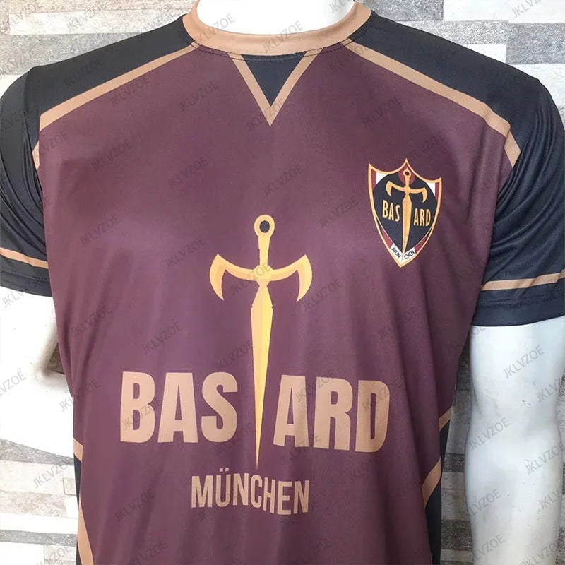 Summer New Jersey Blue Lock Anime Bastard München 99 Gagamaru and Characters Men's Women's Tshirt Casual Sports Kids/Adult Tops