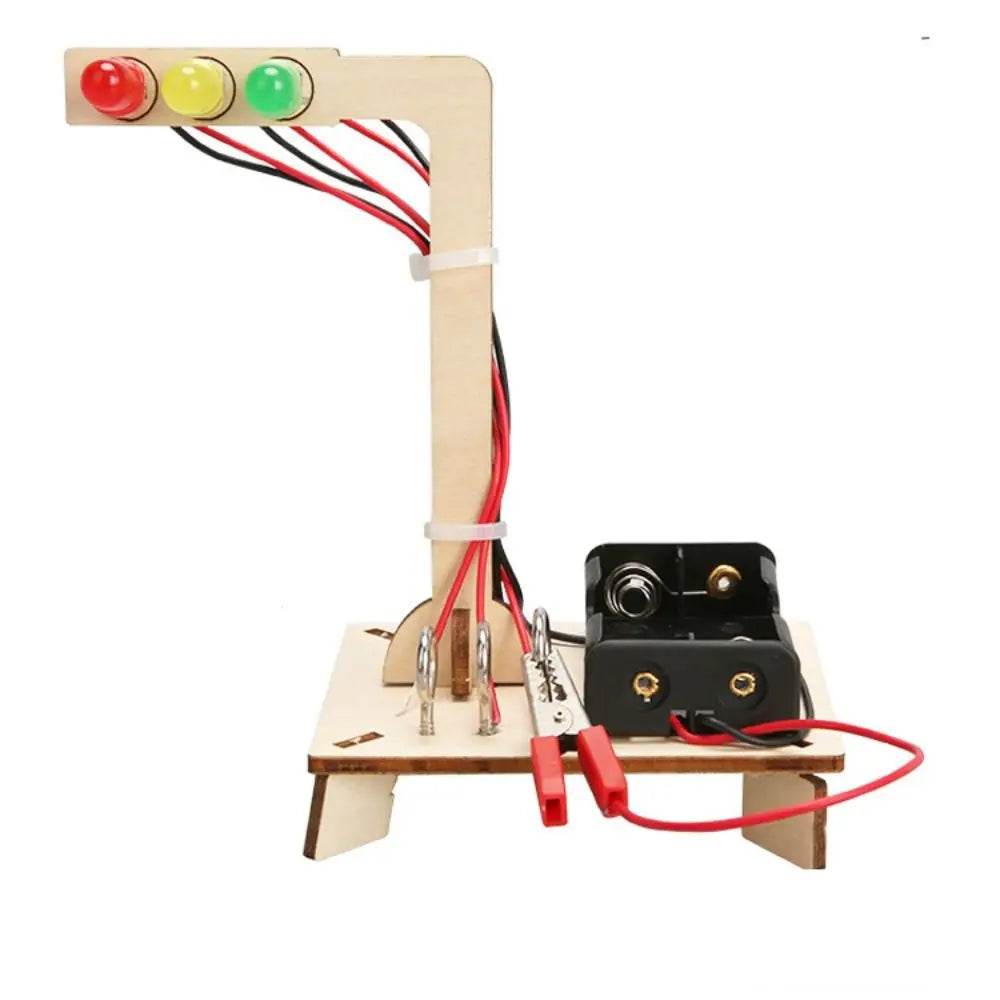 Toys for children robot science Creative Inventions Motor Ability Of Children Active Thinking DIY Electronic Kit Technology Toys - AIAZ