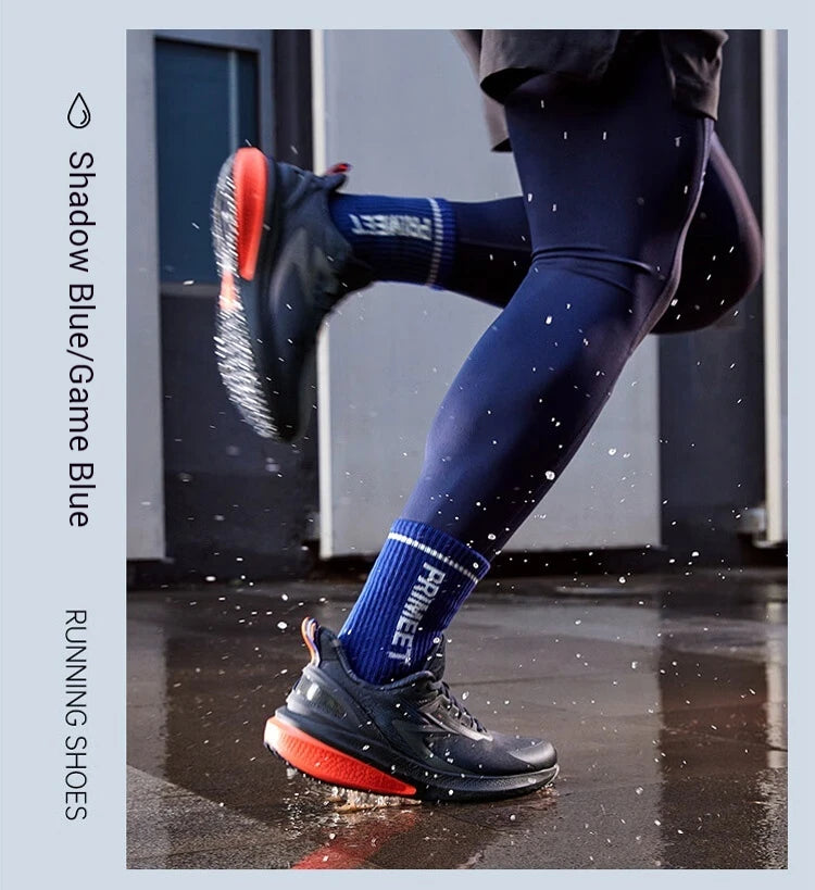 361 Degrees Rainblock 7.0 Men Running Shoes Anti Splash Rainproof Technology Non-Slip Cushioning Rebound Male Sneakers 672432239
