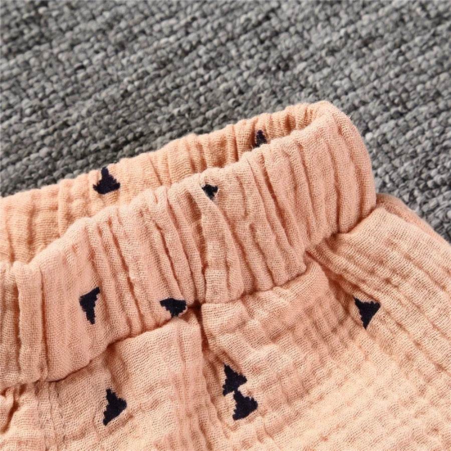 Summer Infant Baby Shorts for Boys Girls PP Pants Children's Clothing Boys Comfortable Cotton Linen Kids Clothes Shorts 3M-6Y - AIAZ