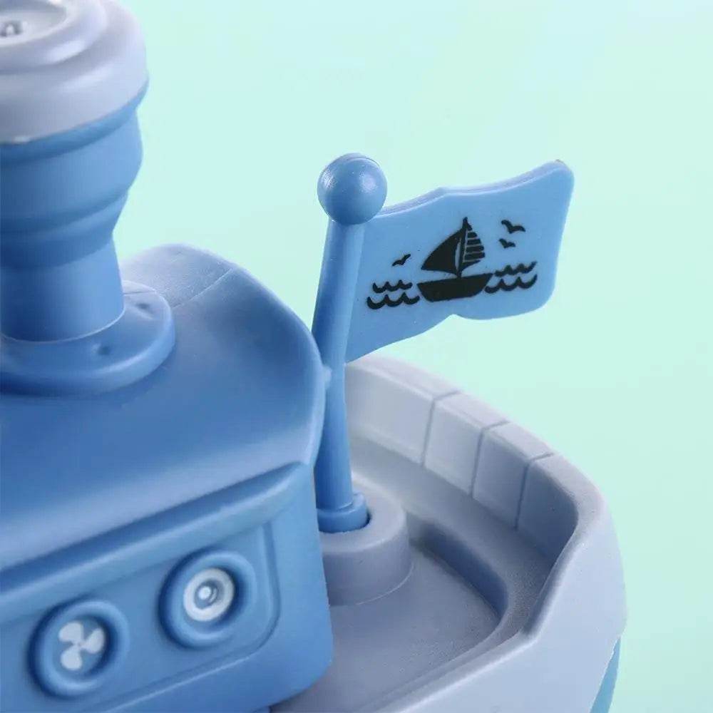 Kids Water Toys Birthday Gifts Swimming Beach Game Bath Playing Toys Clockwork Boat Wind Up Toy Baby Bath Toys Cartoon Ship Toy - AIAZ