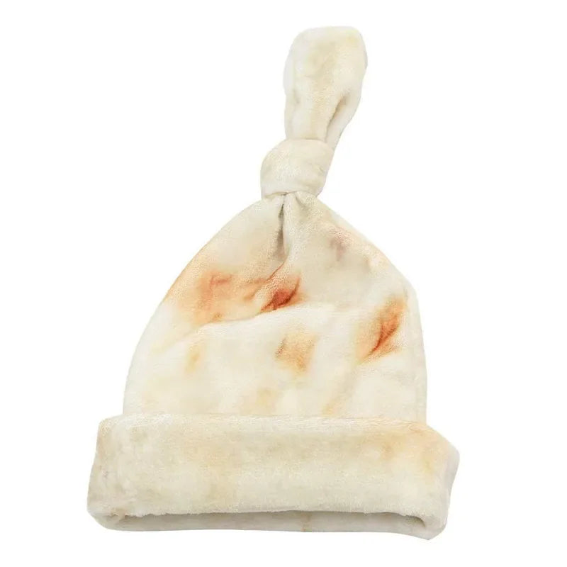 Burrito Baby Blanket Swaddle Flour Tortilla Swaddle Blanket Sleeping Swaddle Wrap With Hat