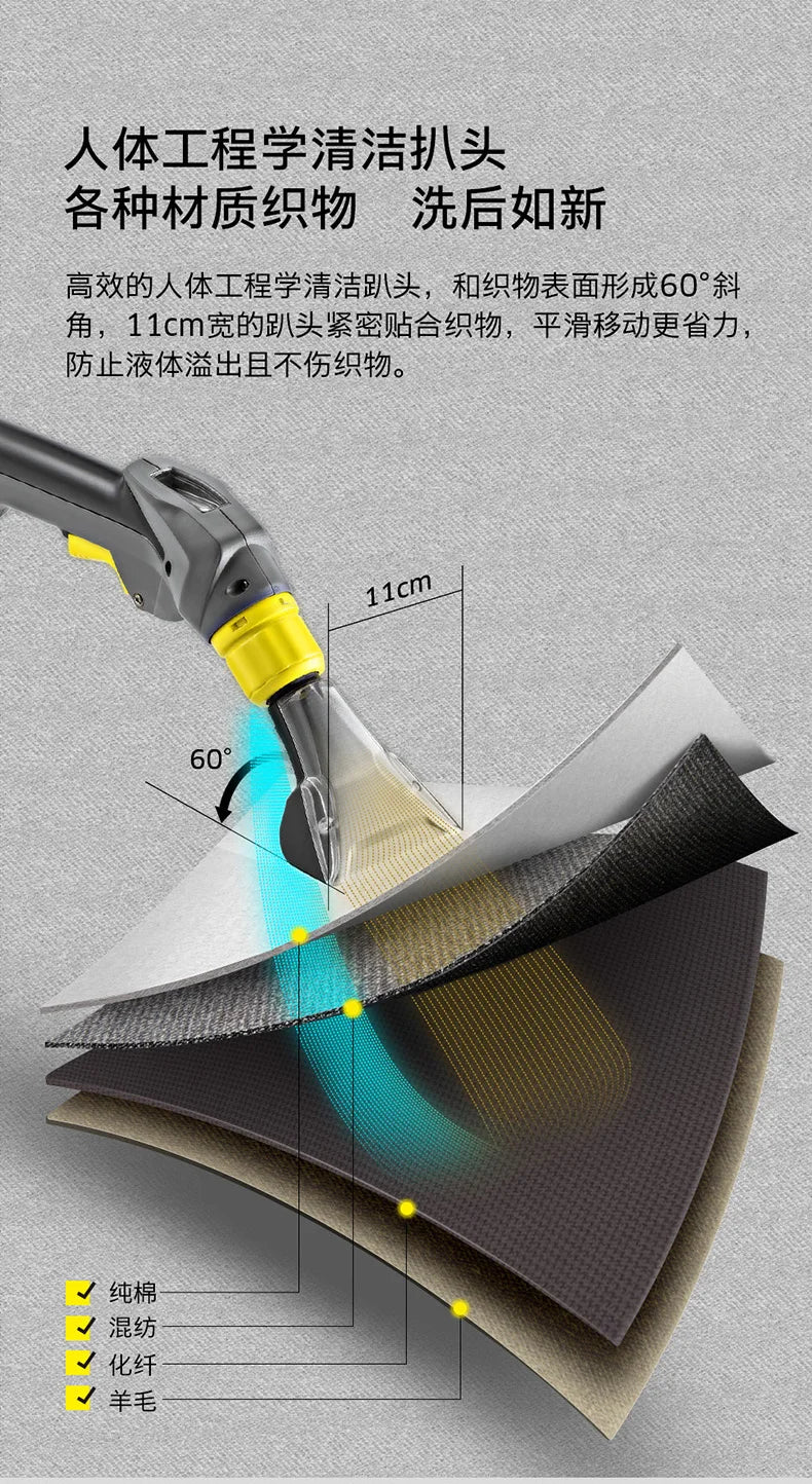 KARCHER Fabric sofa carpet cleaning machine spray suction integrated multi-functional carpet cleaning artifact puzzi8/1