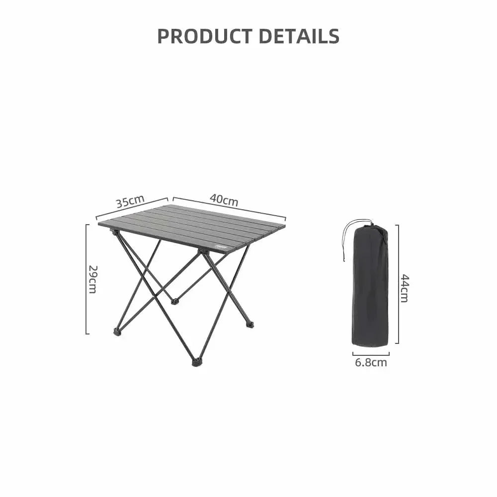 TARKA Outdoor Camping Folding Table Party Picnic BBQ Portable Foldable Desk High Strength Ultralight Aluminium Portable Table
