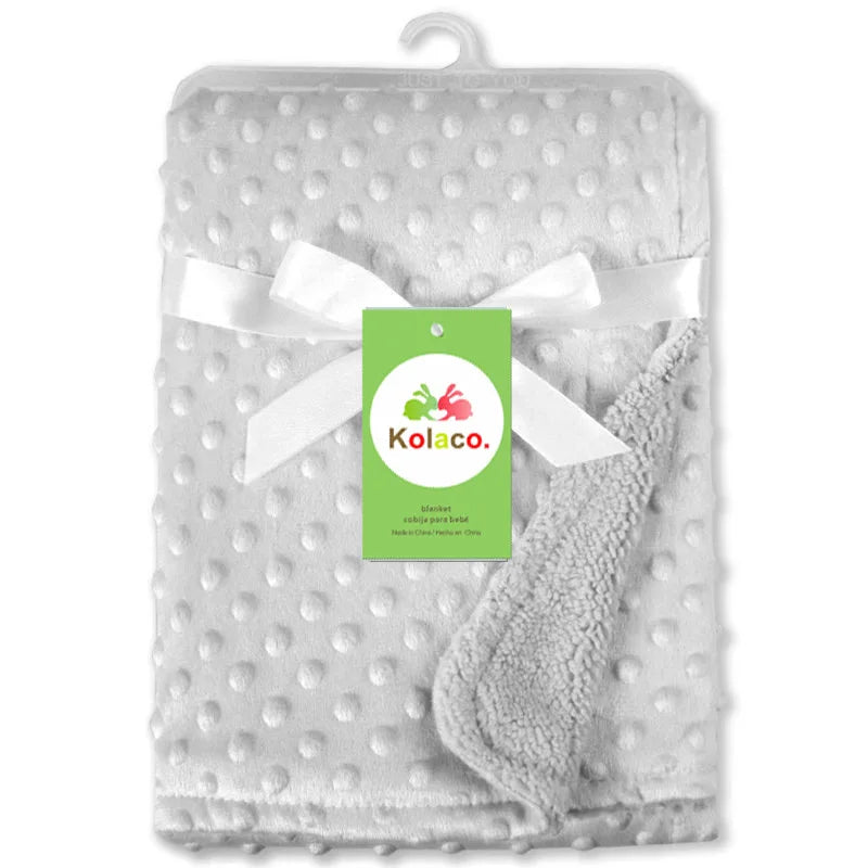 Personalized Baby First Name Cover Kids Custom Blanket Newborn Boy Girl Birthday Gift Swaddle Bed Toddler Stroller Crib Blanket