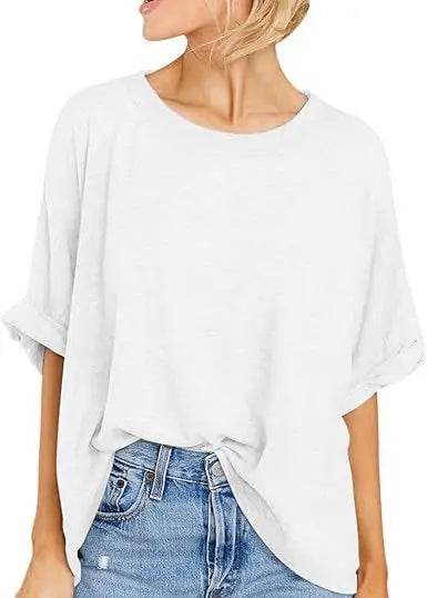 Women's Casual T-shirt Top For Women Tops Blusas Para Dama Топ Жіночний Topy Z Krótkim Rękawem Спортивная Футболка Y2k Tees - AIAZ