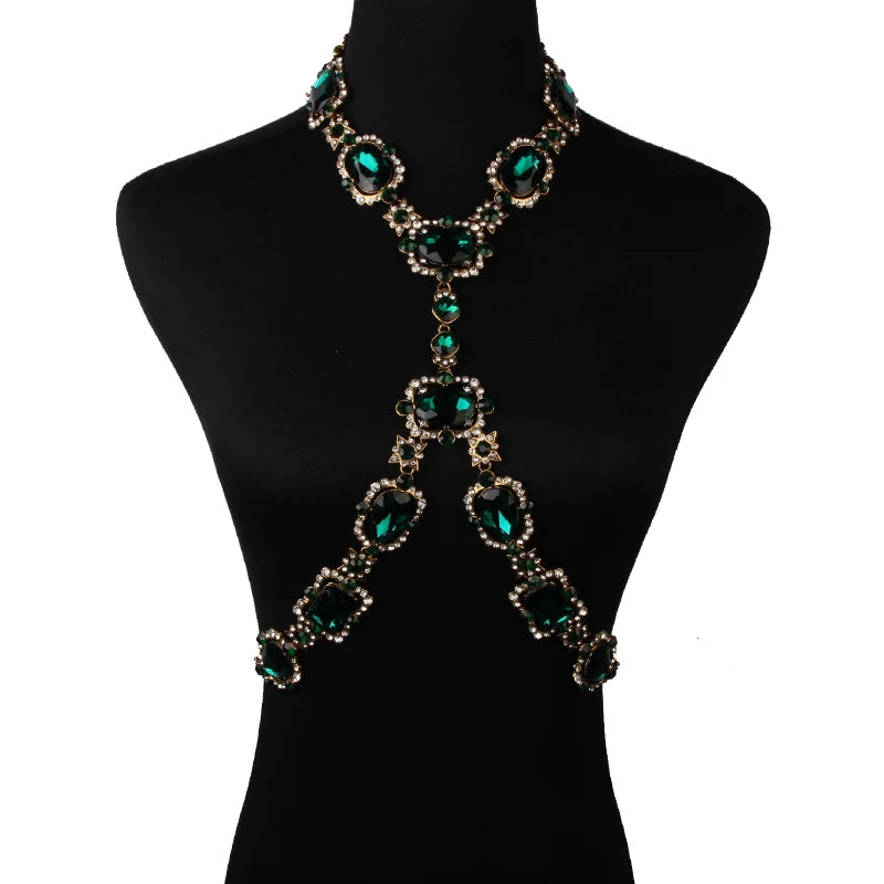 Luxury Austrian Crystal Glass Choker Necklace Women Jewelry Best Friendship Statement Necklaces Pendants For Bridal Wedding