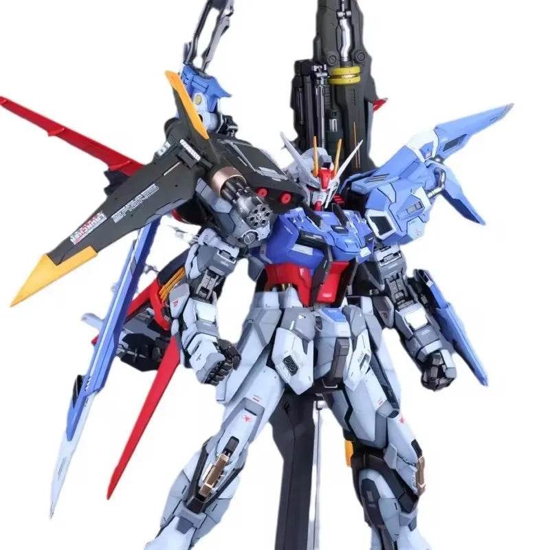 Anime Figure Magic Hg Perfect Attack Assembly 1/144 Model Animation Peripheral Figure Gift Ornament Robot Warrior Boy Toys - AIAZ