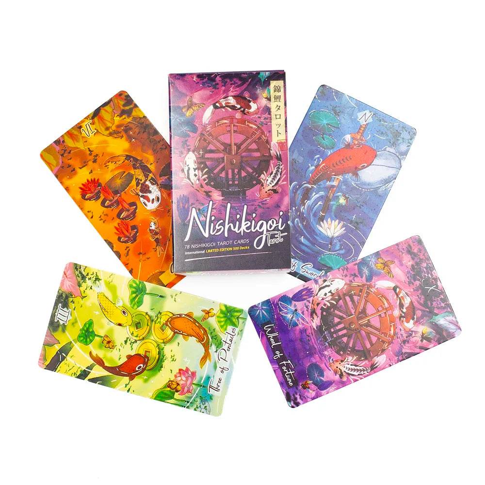78 Card Deck Kitten Tarot Oracle Card Fate Divination Leisure Entertainment Family gatherings Tarot Card Game - AIAZ