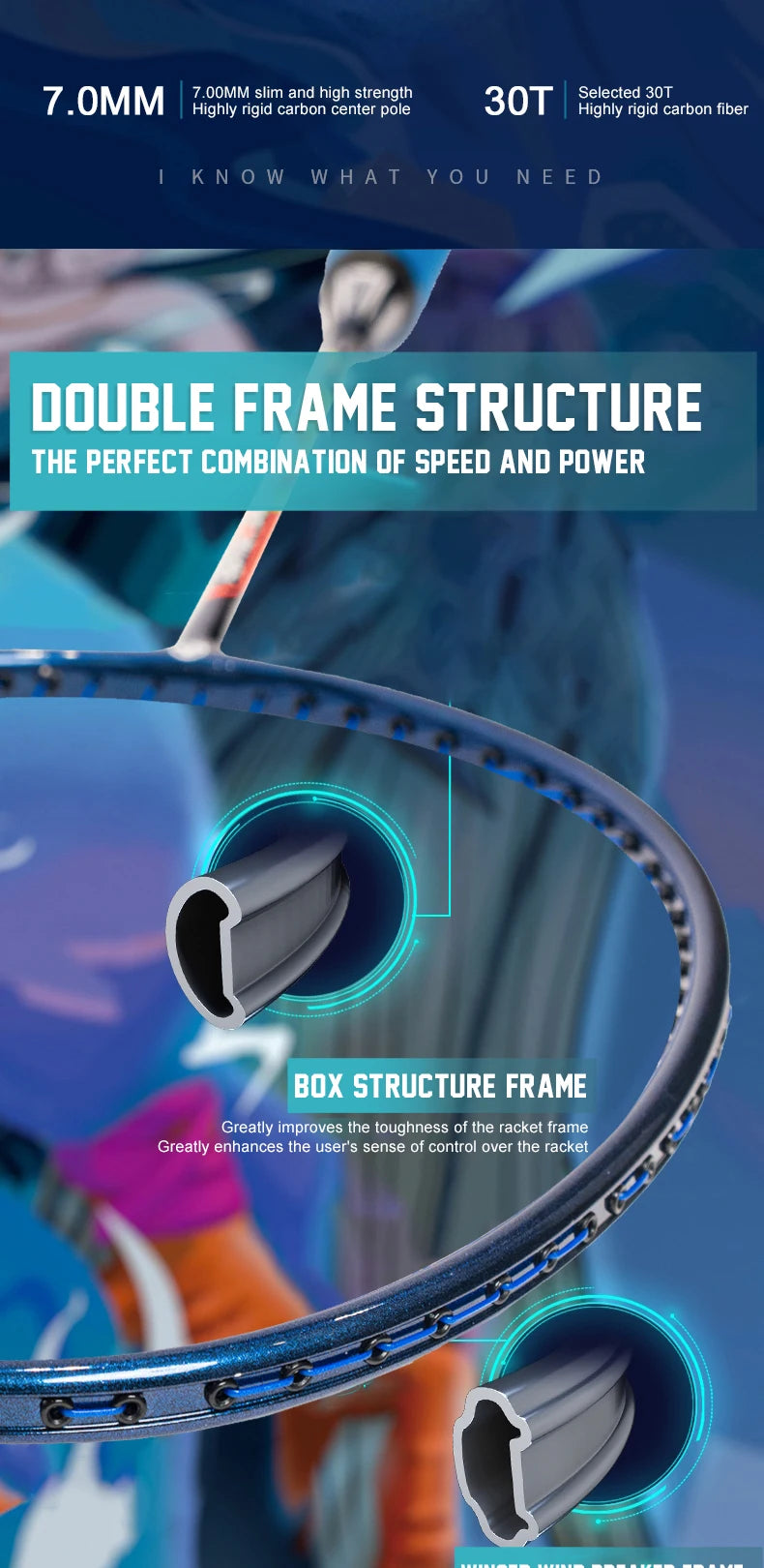 ALP LT 2Pcs/lot 100% Carbon Fiber Elastic 4U 30Lbs Racket Offensive and Defensive Professional Badminton Racket With Bag