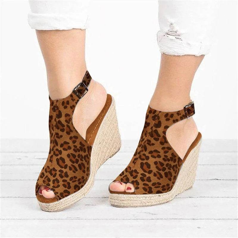 Platform Sandals Woman Wedges Summer Women's Shoes 2024 Dress Slides Gladiator Mules Espadrilles Elegant Luxury Fashion Medical - AIAZ