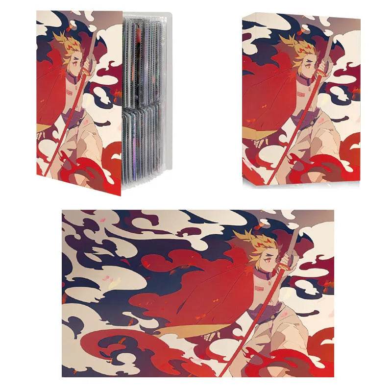 240pcs Card Album Book Naruto Dragon Ball Goku Vegeta ONE PIECE Luffy Zoro Map Letter Holder Binder Card Notebook Collection Toy - AIAZ
